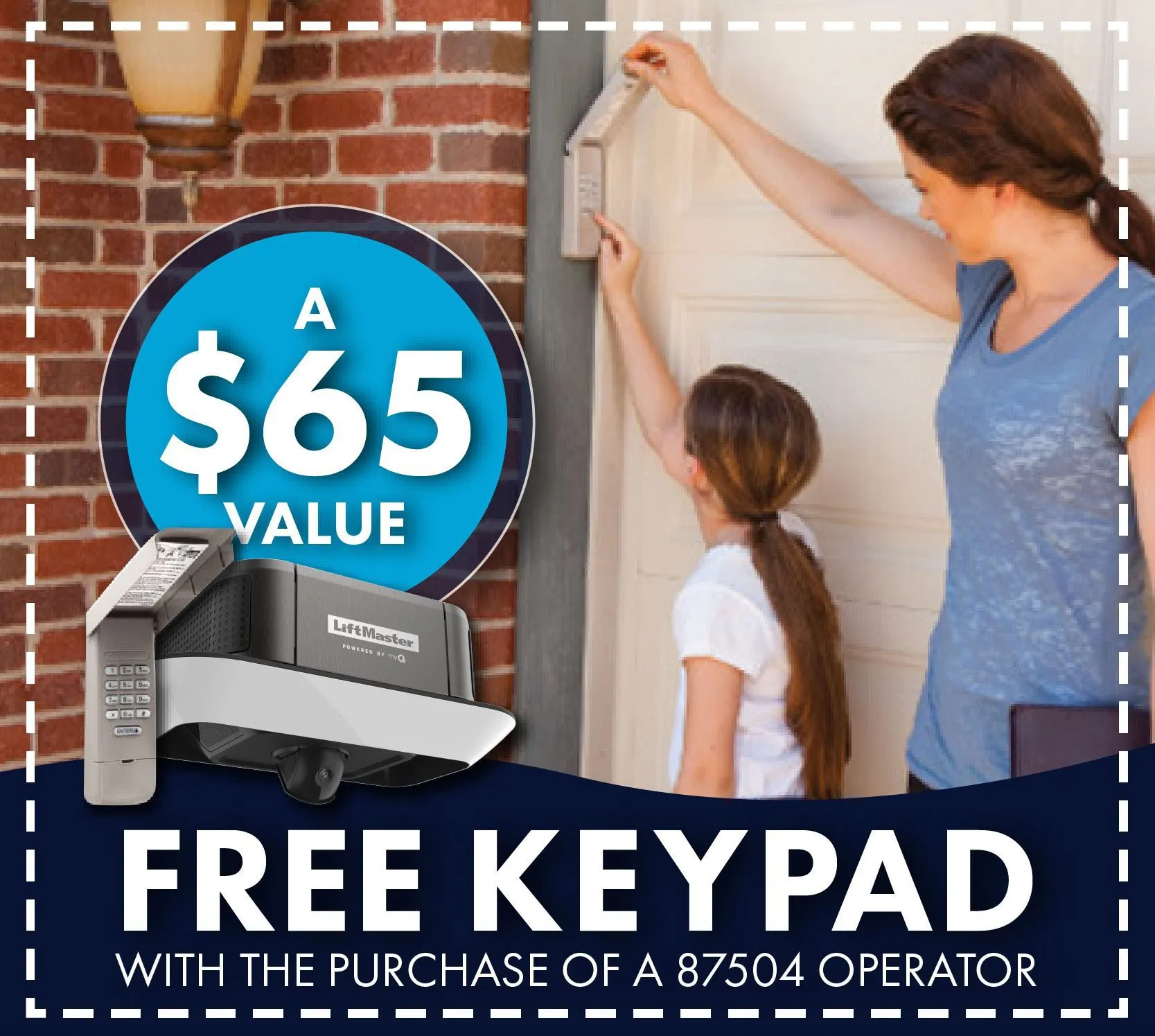 Free Keypad - A $65 Value